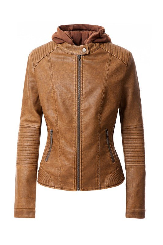Women's PU Jacket - Demented Sisters