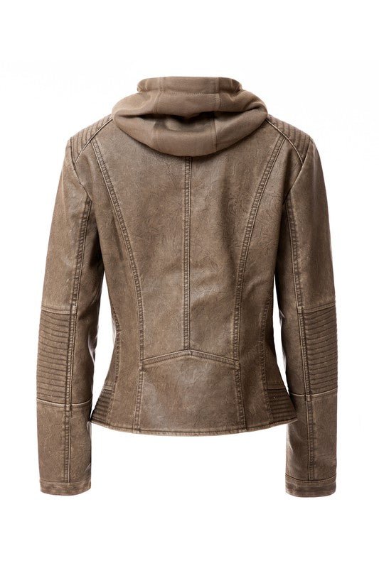 Women's PU Jacket - Demented Sisters