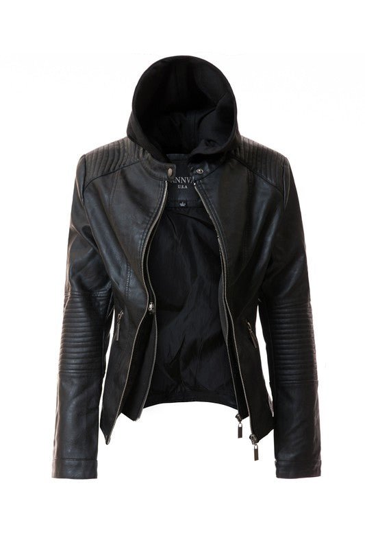 Women's PU Jacket - Demented Sisters