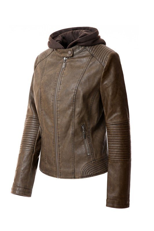 Women's PU Jacket - Demented Sisters