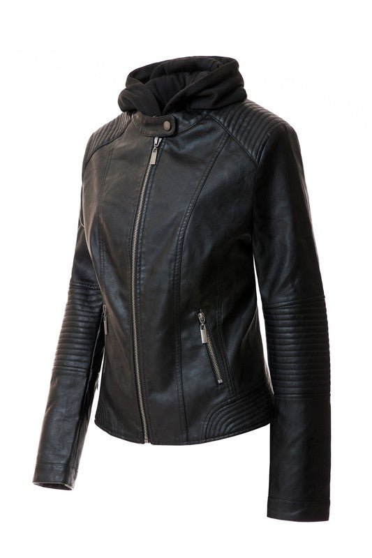 Women's PU Jacket - Demented Sisters