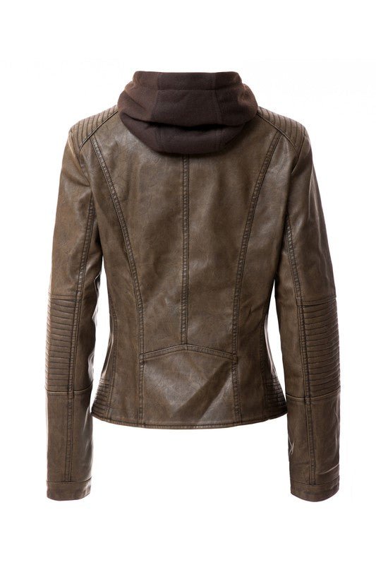 Women's PU Jacket - Demented Sisters