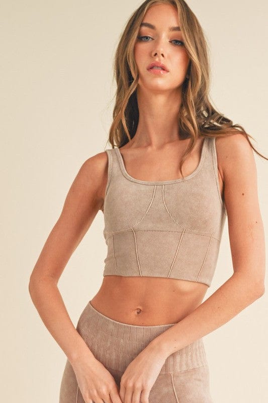 Women's Ultra - Comfort Ribbed Sports Bra - Demented Sisters