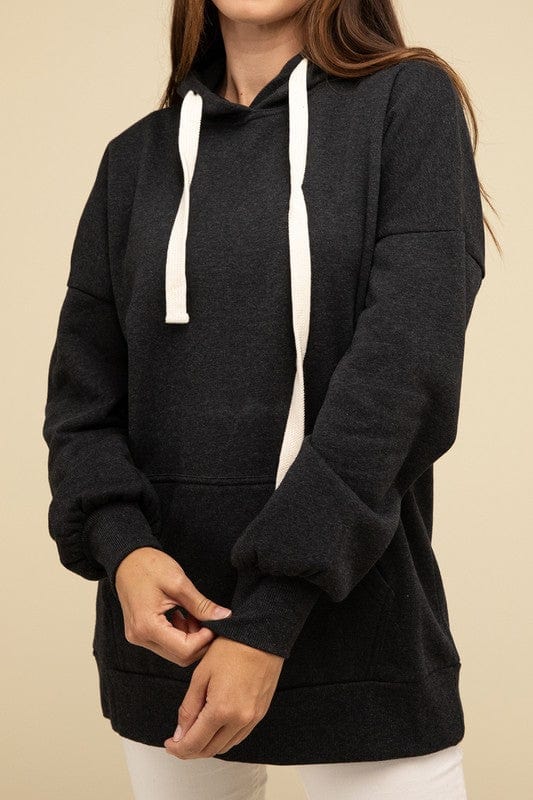 Oversized Hoodie Longline Sweatshirt - Demented Sisters