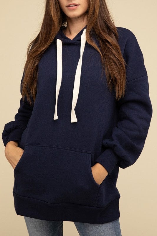 Oversized Hoodie Longline Sweatshirt - Demented Sisters