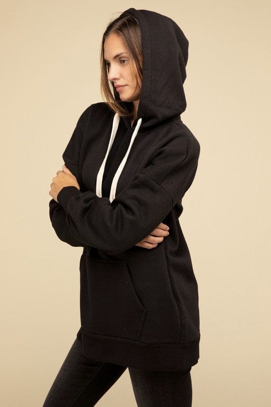Oversized Hoodie Longline Sweatshirt - Demented Sisters