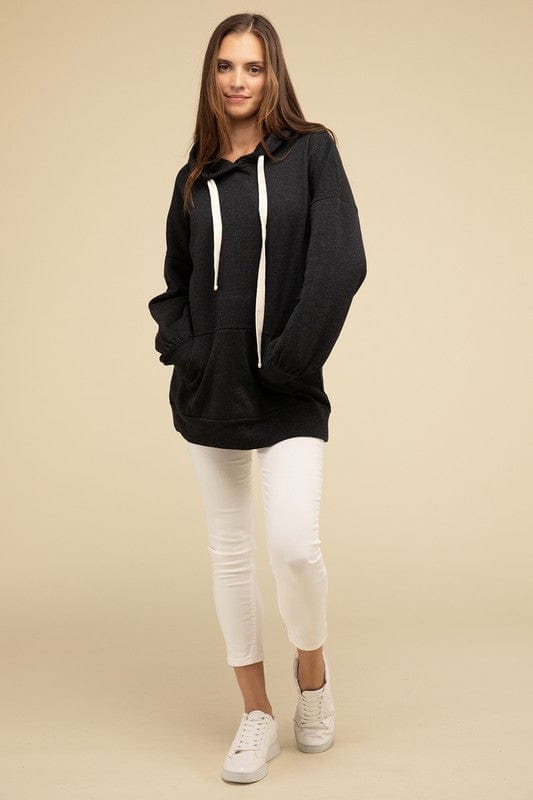 Oversized Hoodie Longline Sweatshirt - Demented Sisters