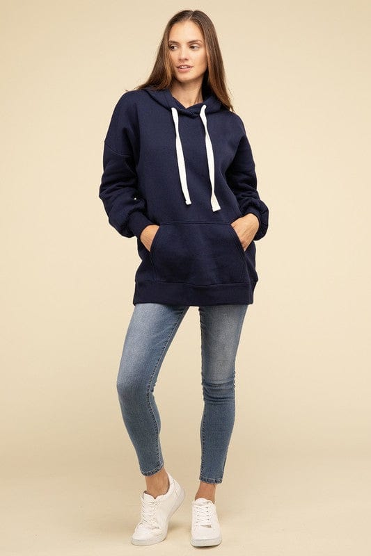 Oversized Hoodie Longline Sweatshirt - Demented Sisters
