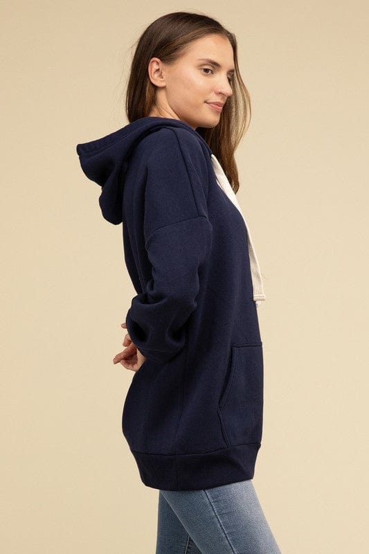 Oversized Hoodie Longline Sweatshirt - Demented Sisters