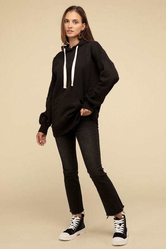 Oversized Hoodie Longline Sweatshirt - Demented Sisters